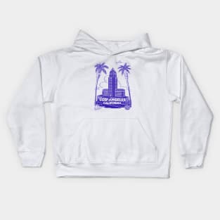 1935 Los Angeles City Hall Kids Hoodie